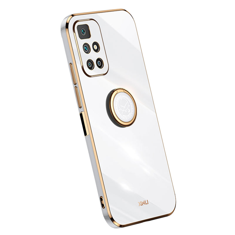 XINLI For Xiaomi Redmi 10 4G (2021) Redmi 10 2022 4G Redmi 10 Prime Redmi Note 11 4G (MediaTek) Ring Holder Kickstand TPU Phone Case Cover XINLI For Xiaomi Redmi 10 4G (2021) Redmi 10 2022 4G Redmi 10 Prime Redmi Note 11 4G (MediaTek) Ring Holder Kickstand TPU Phone Case Cover